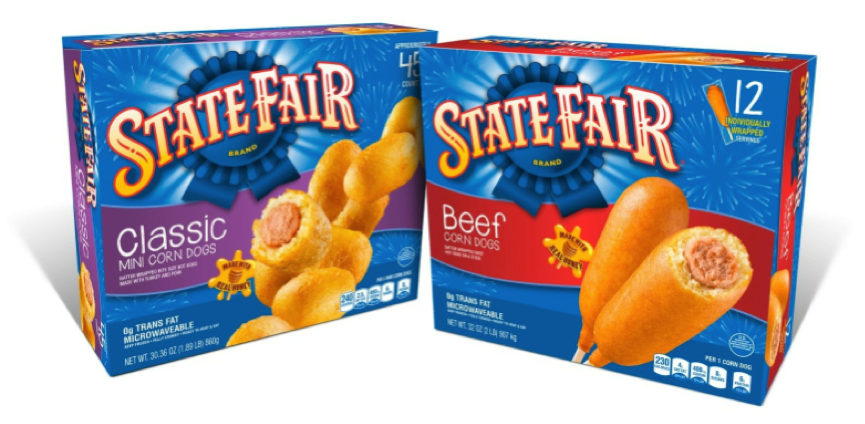 State Fair Corn dogs packaging