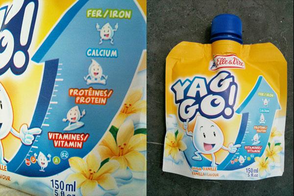 Drinkable yoghurt for kids