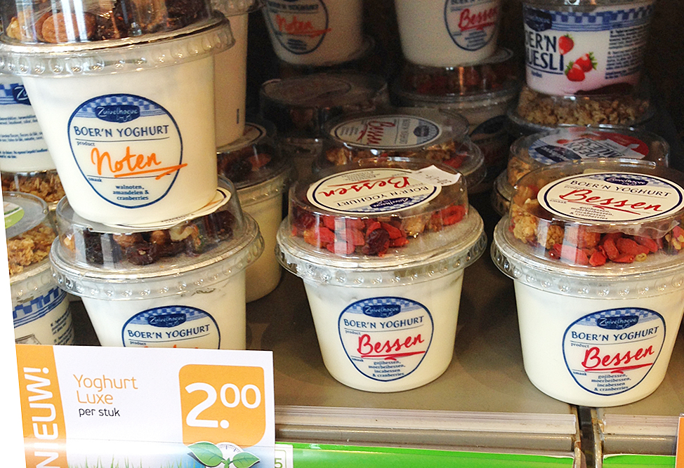 Healthy Yoghurt on the Netherlands Supermarket Shelf - Trust me I'm healthy Issue