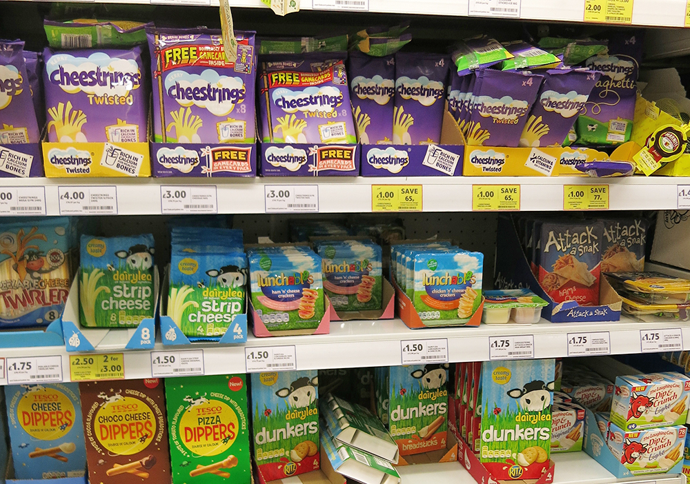 Cheese Snacks on Shelf - Trust me I'm healthy Issue